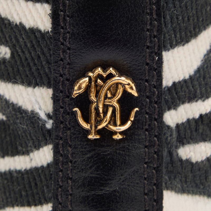 High-Top Sneakers With Zebra Print 4