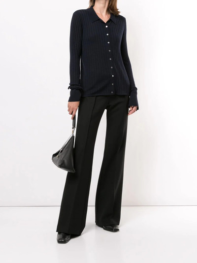 Dion Lee ribbed merino wool cardigan outlook