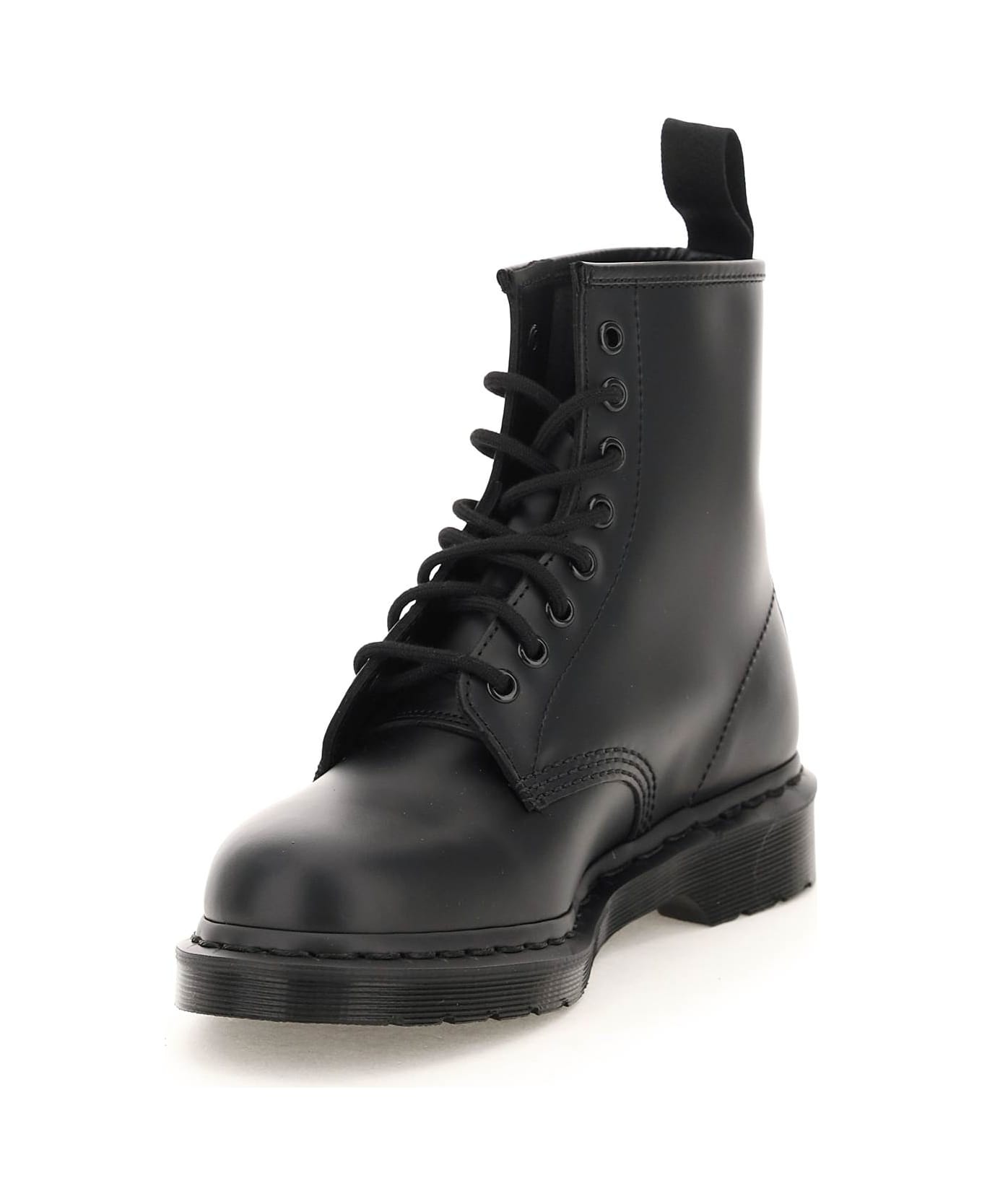 1460 Mono Smooth Lace-up Combat Boots - 4