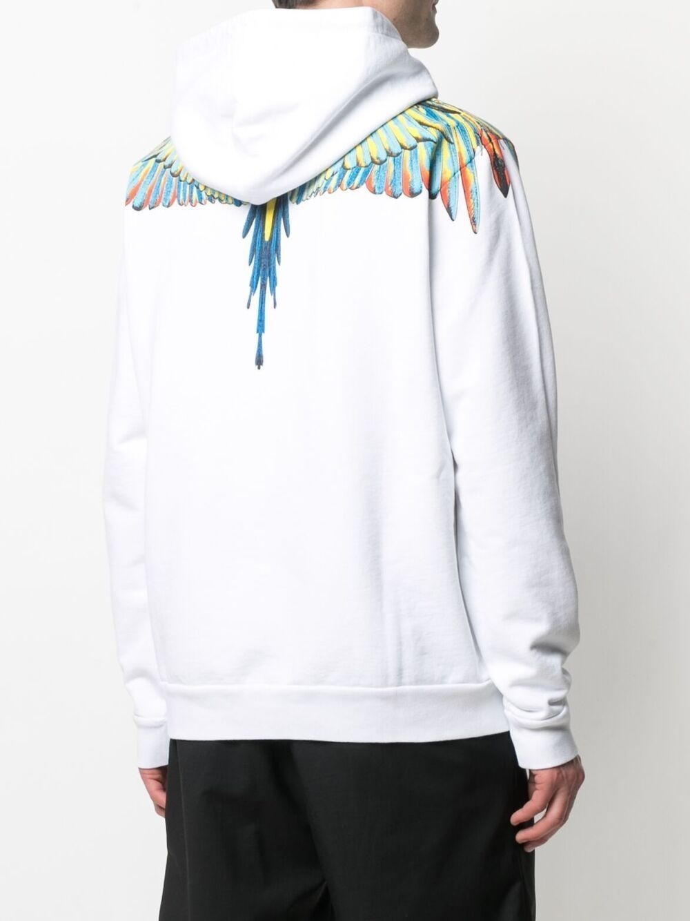 Wings-print hoodie - 7