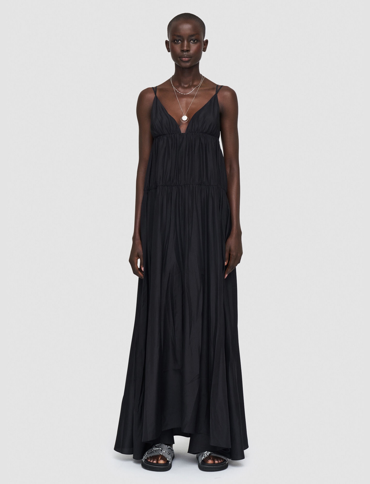 Silk Habotai Darnley Dress – Shorter Length - 2