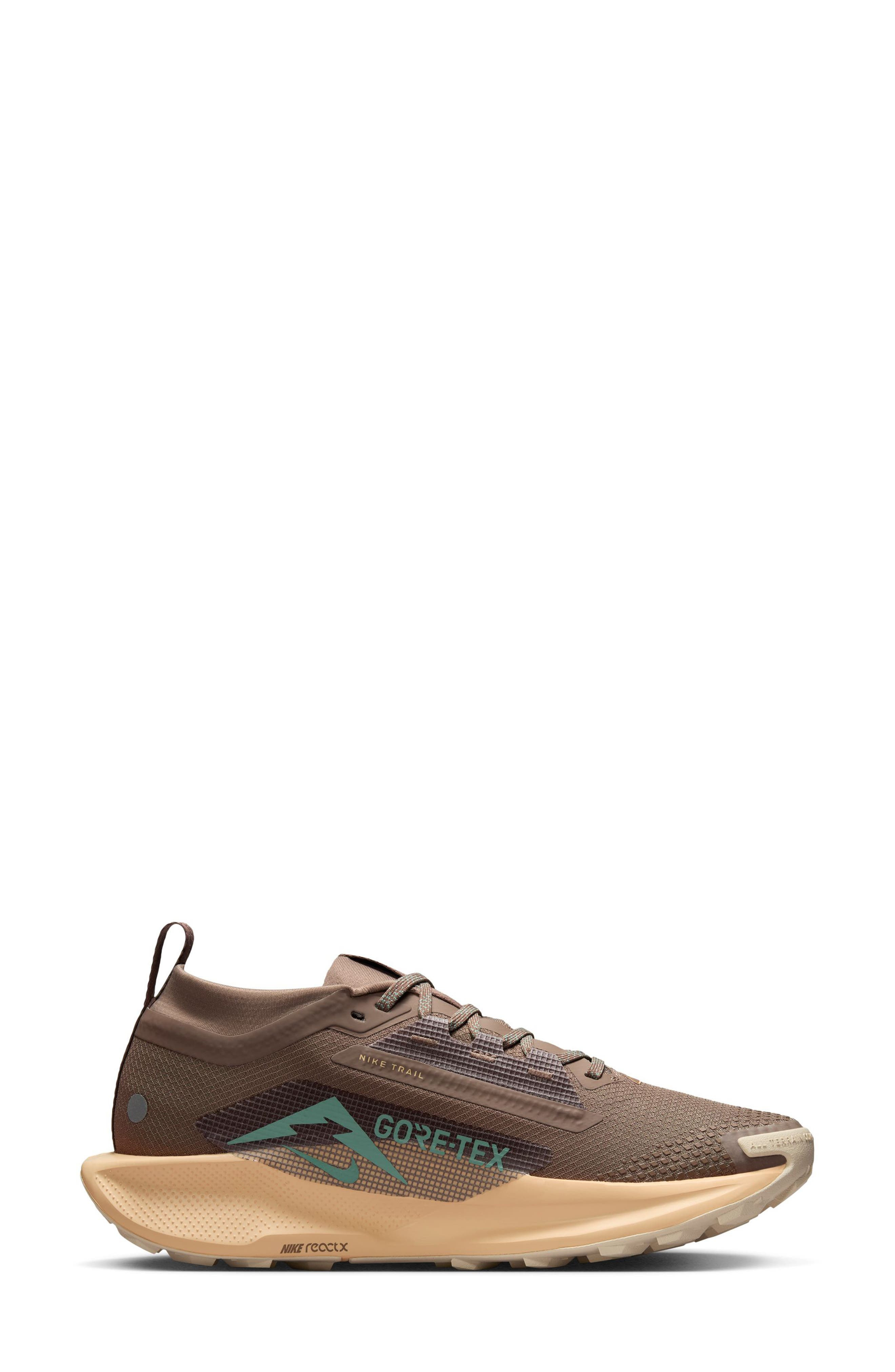 Nike Pegasus Trail 5 Gore-Tex® Waterproof Running Shoe in Mink Brown/Cannon/Orange at Nordstrom - 6