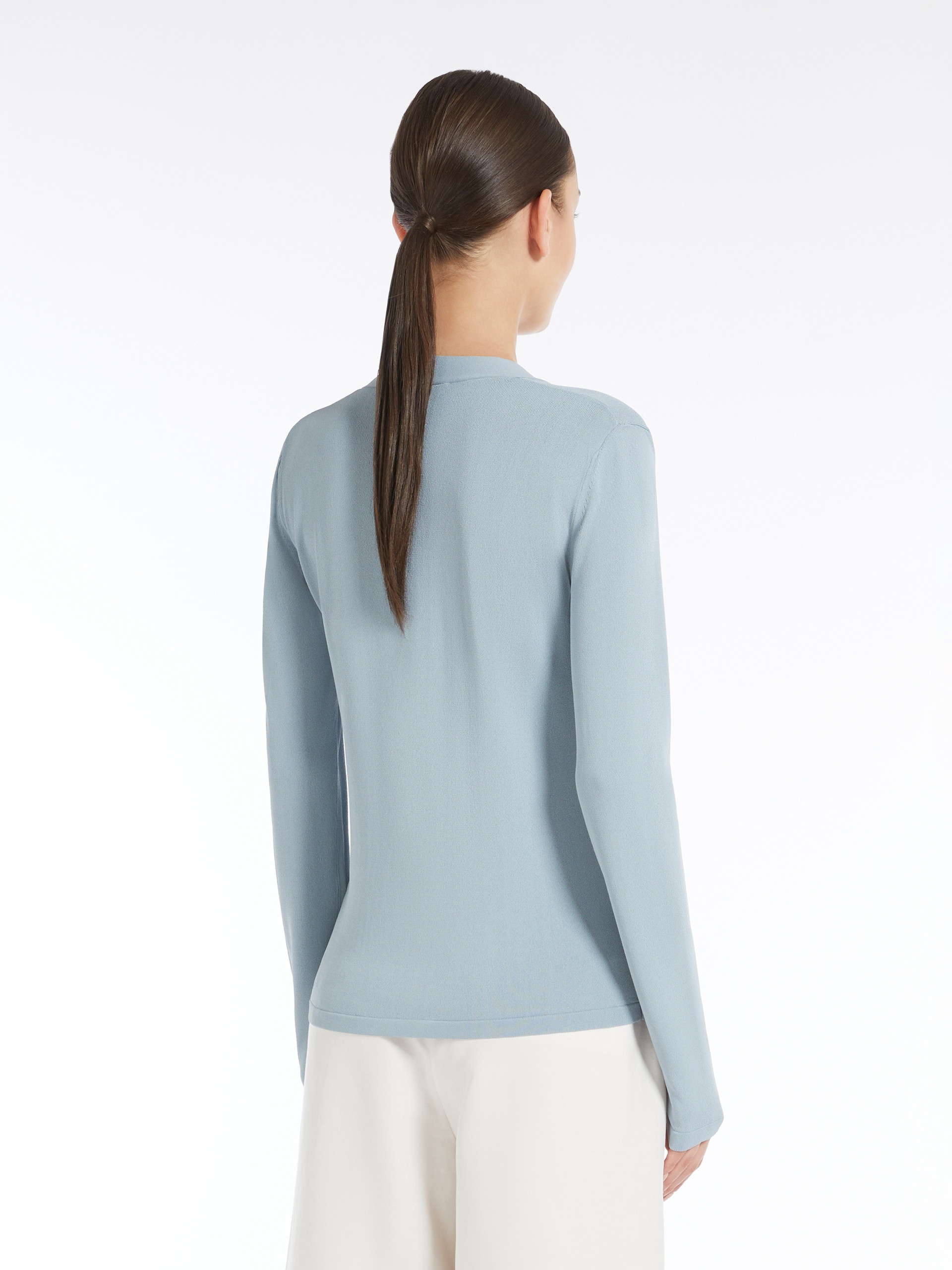 CANAPA Viscose crepe cardigan - 4