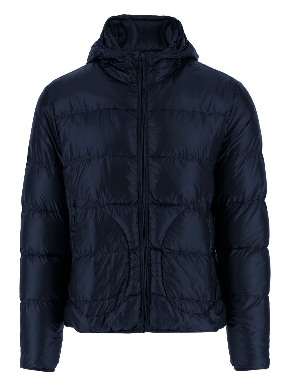 hooded padded jacket - 1