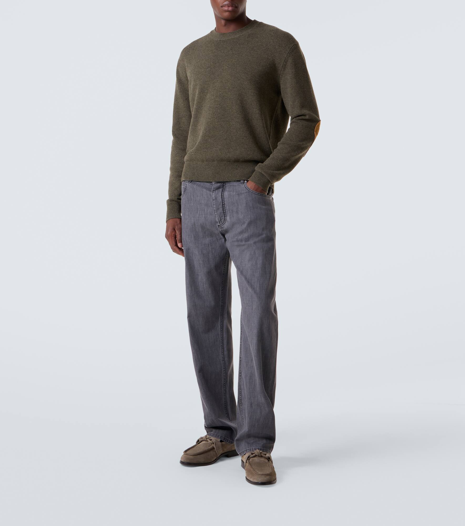 Mid-rise straight jeans - 2