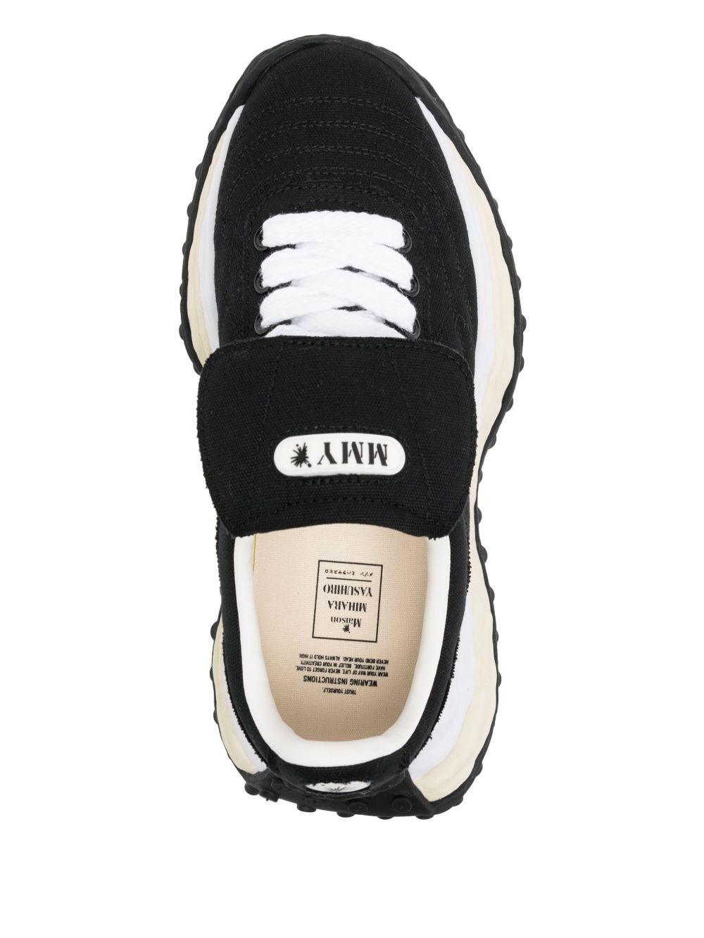logo-patch sneakers - 4