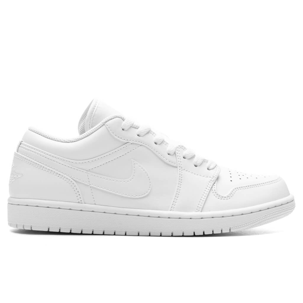 AIR JORDAN 1 LOW - TRIPLE WHITE - 1