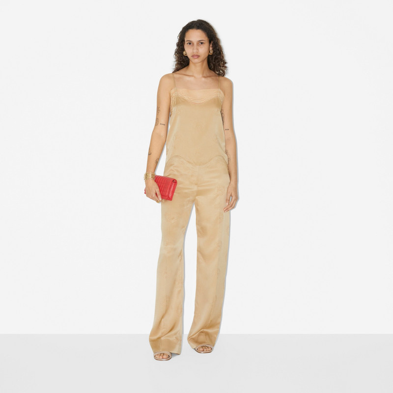 Burberry EKD Silk Wide-leg Trousers outlook