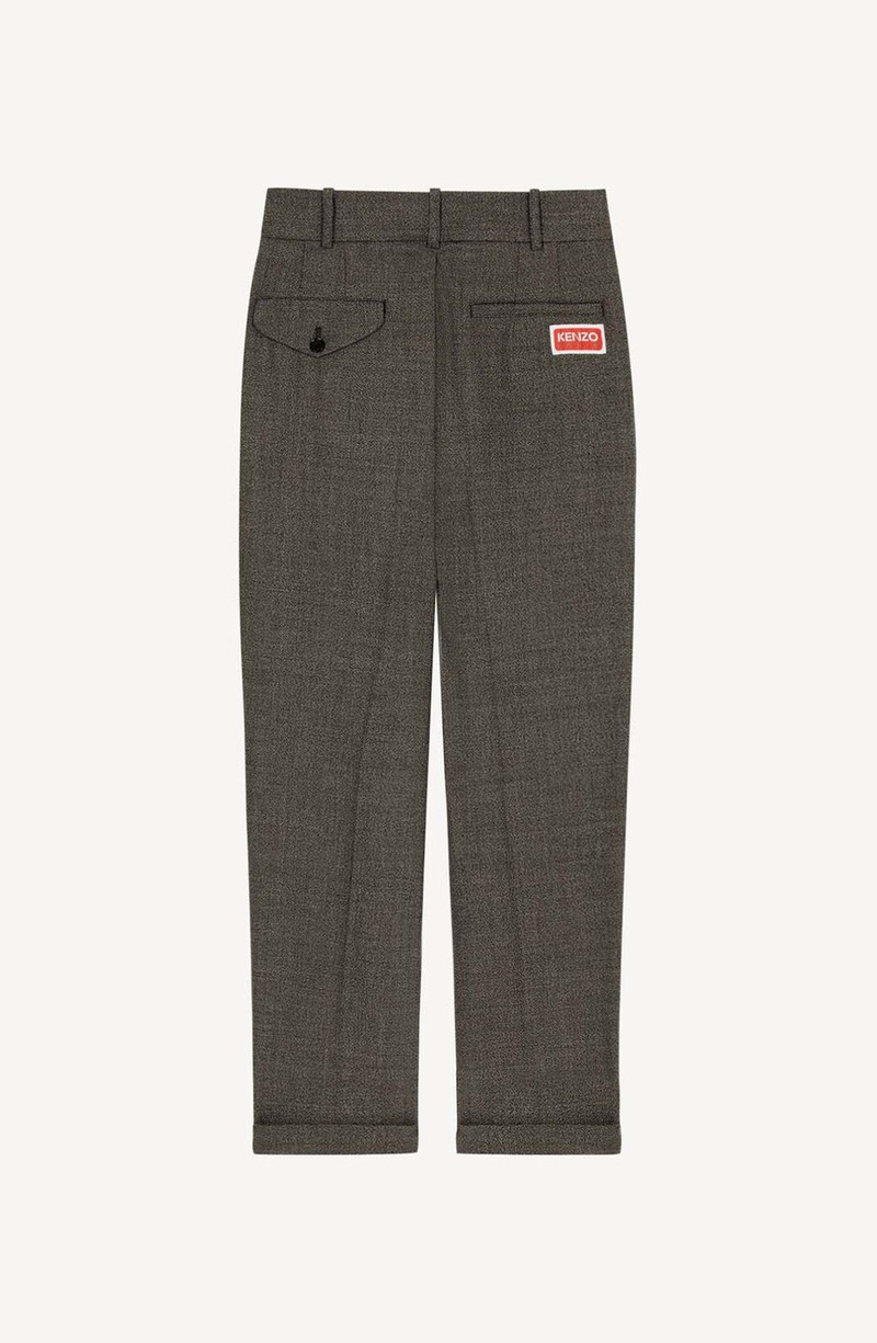 KENZO Pleated tailored trousers outlook