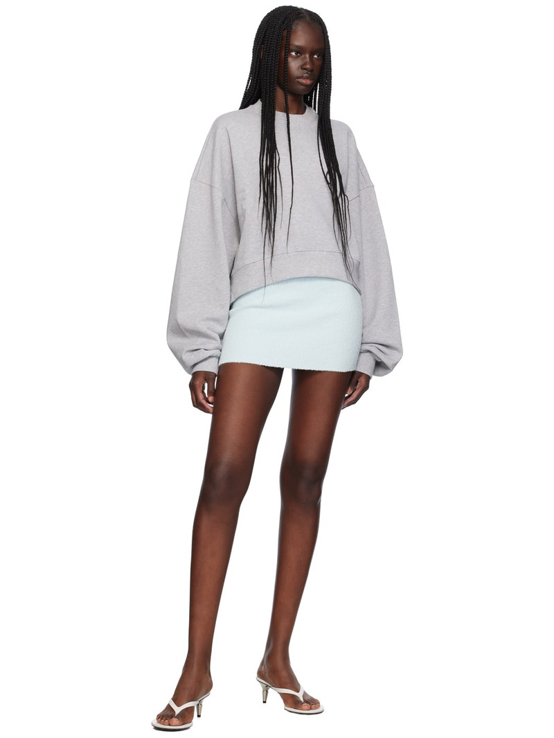 WARDROBE.NYC Gray Hailey Bieber Edition HB Sweatshirt outlook
