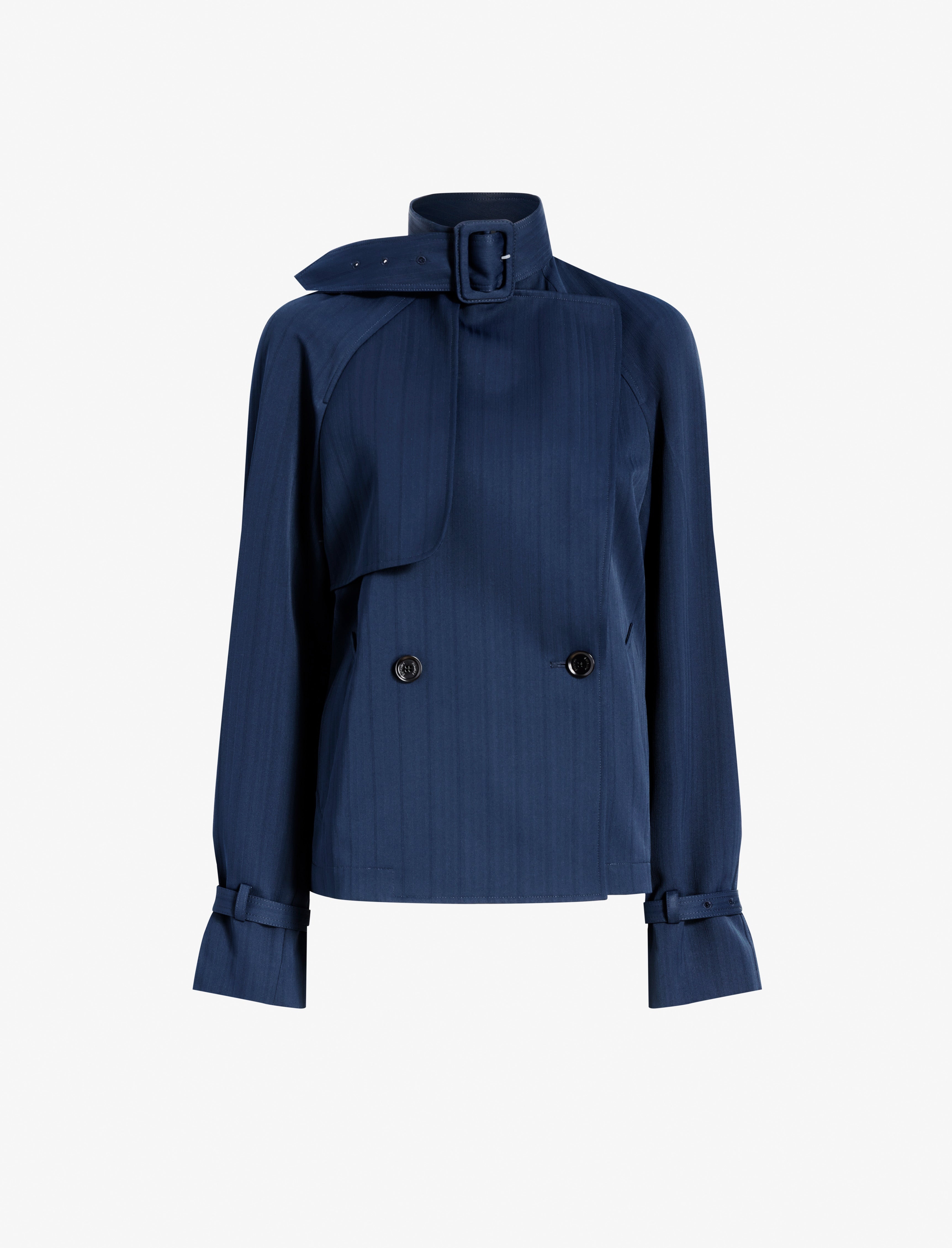 Larissa Jacket in Technical Nylon Jacquard - 7