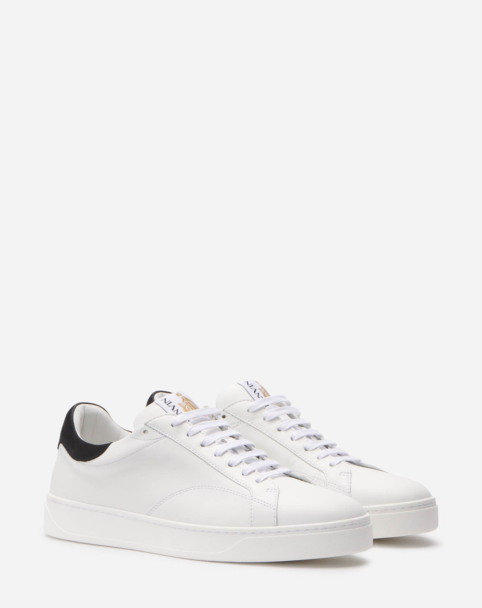 DDB0 LEATHER AND SUEDE SNEAKERS - 2