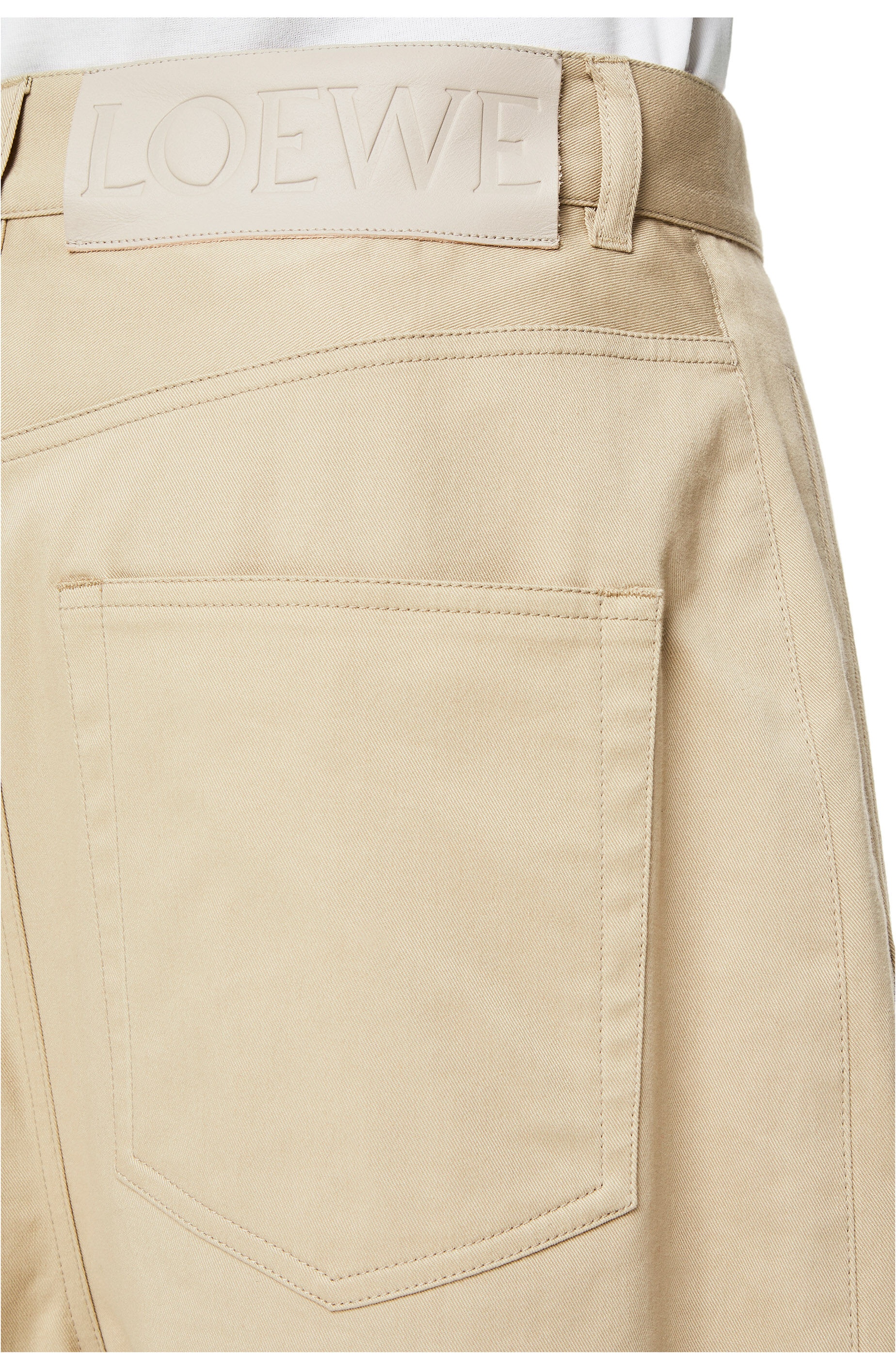 Single pleat trousers in cotton - 5