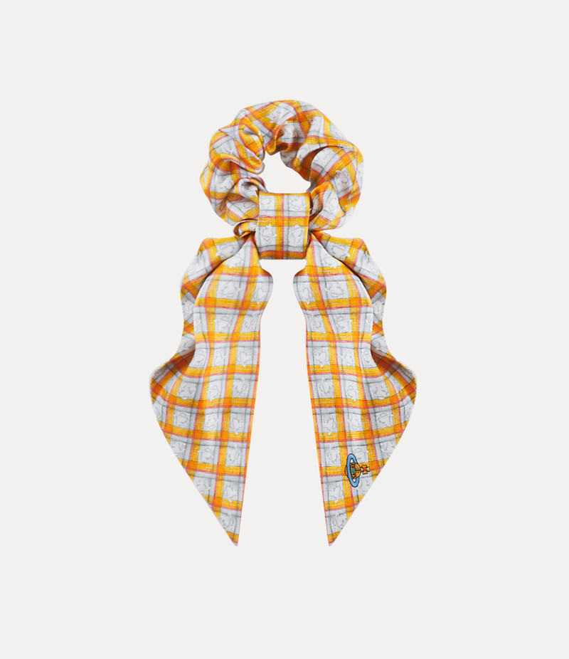 CHECK ORB SCRUNCHIE 1