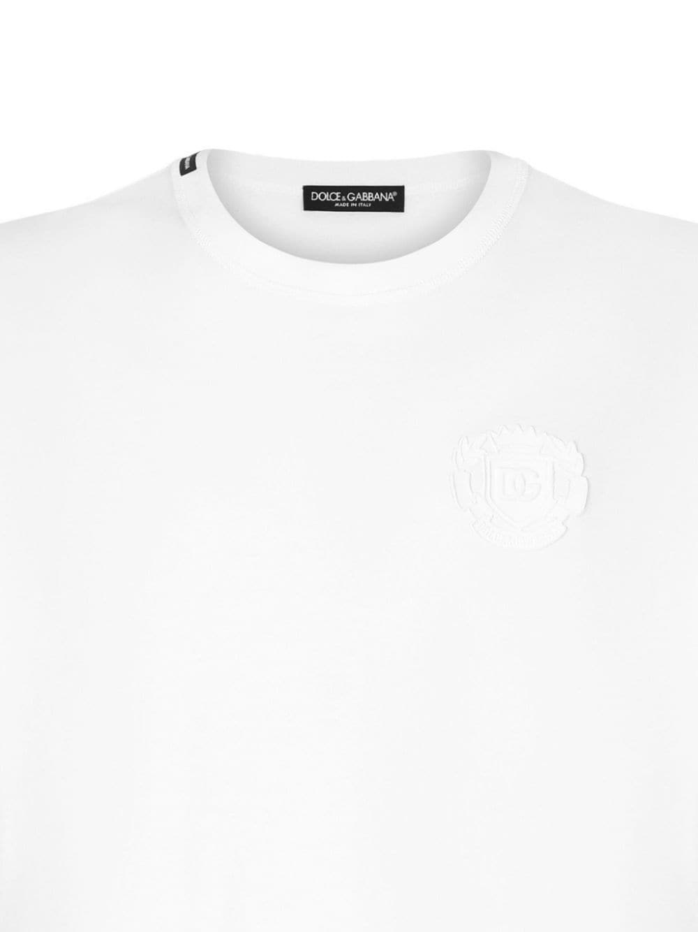embroidered logo t-shirt - 5