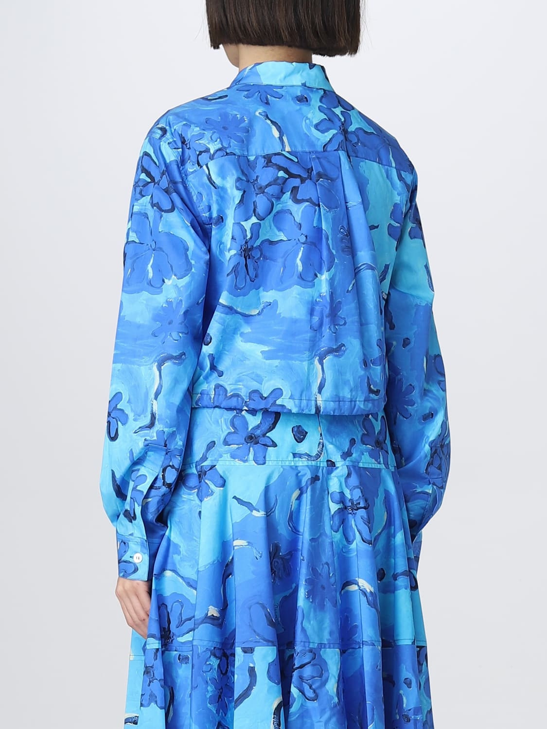 Marni shirt in printed poplin - 3