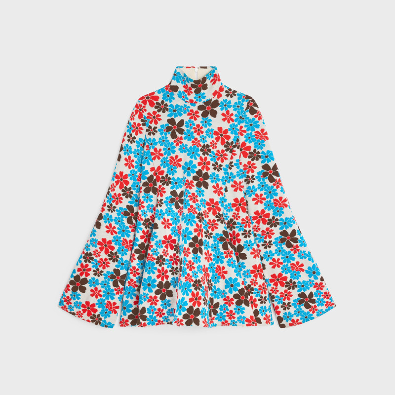 midi dress IN polyamide jacquard 1