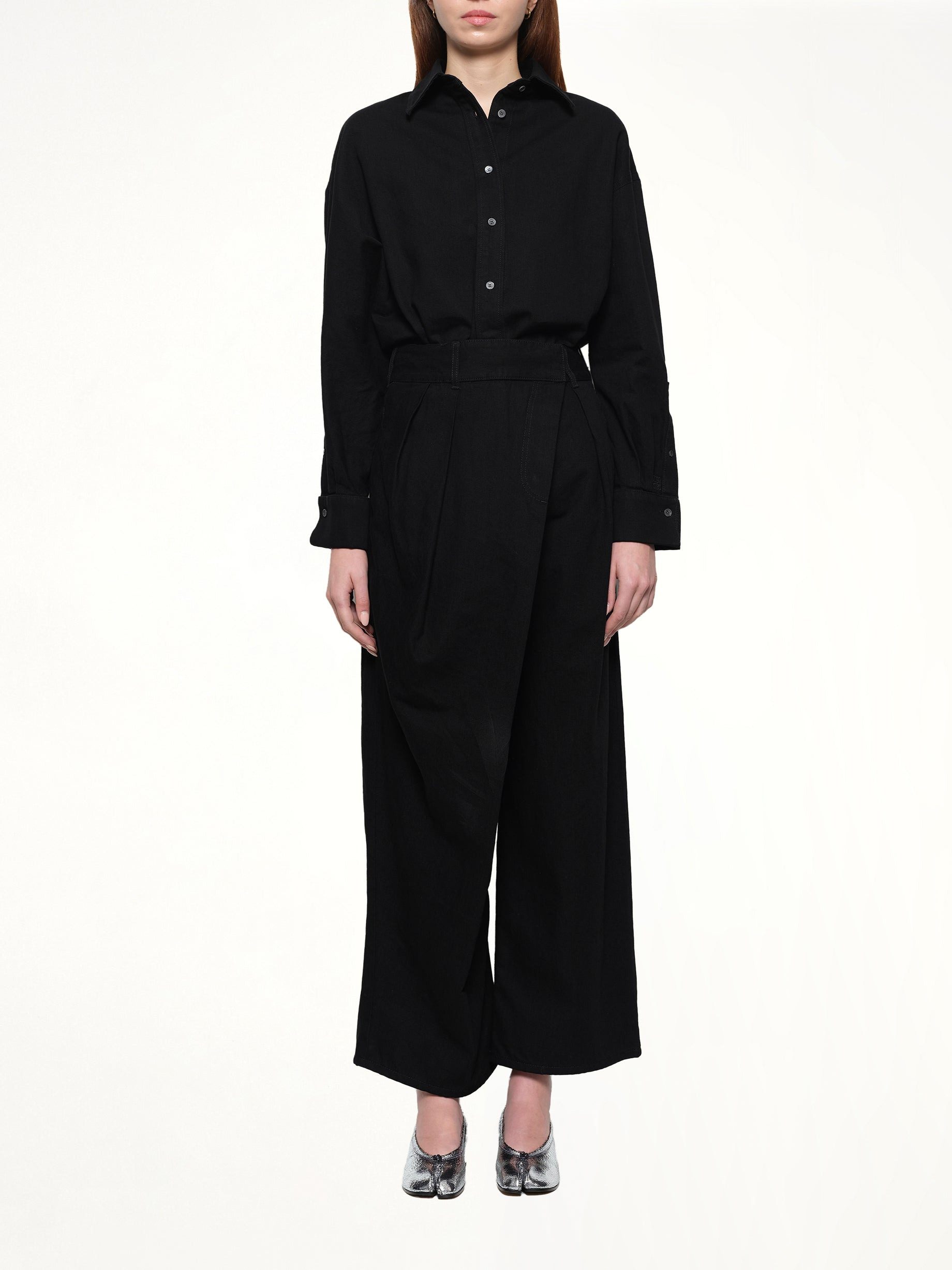 Wrap Jeans AF in Black - 7
