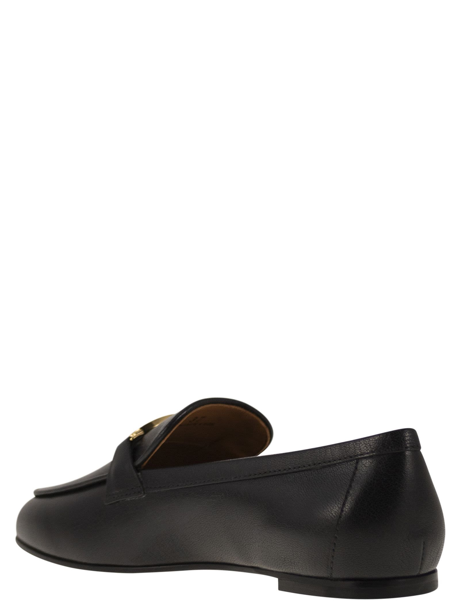 Tod's Women Leather Loafer With Accessory - 3