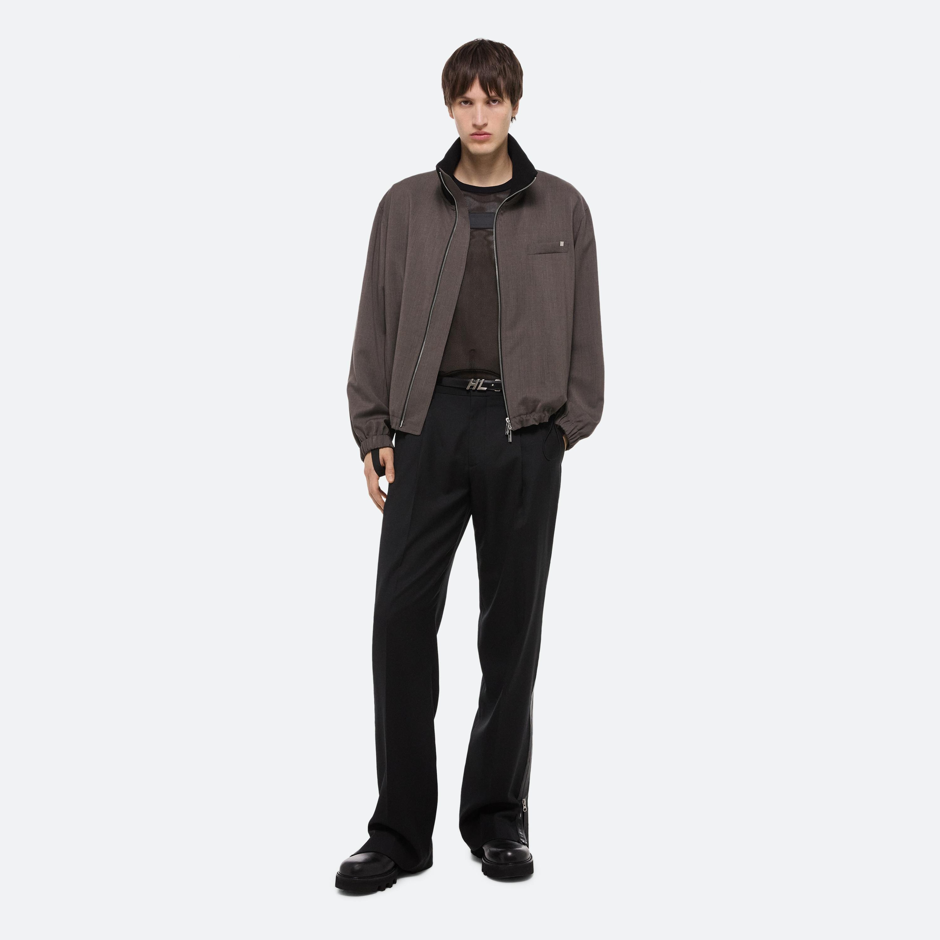 RELAXED WOOL BOMBER - 2