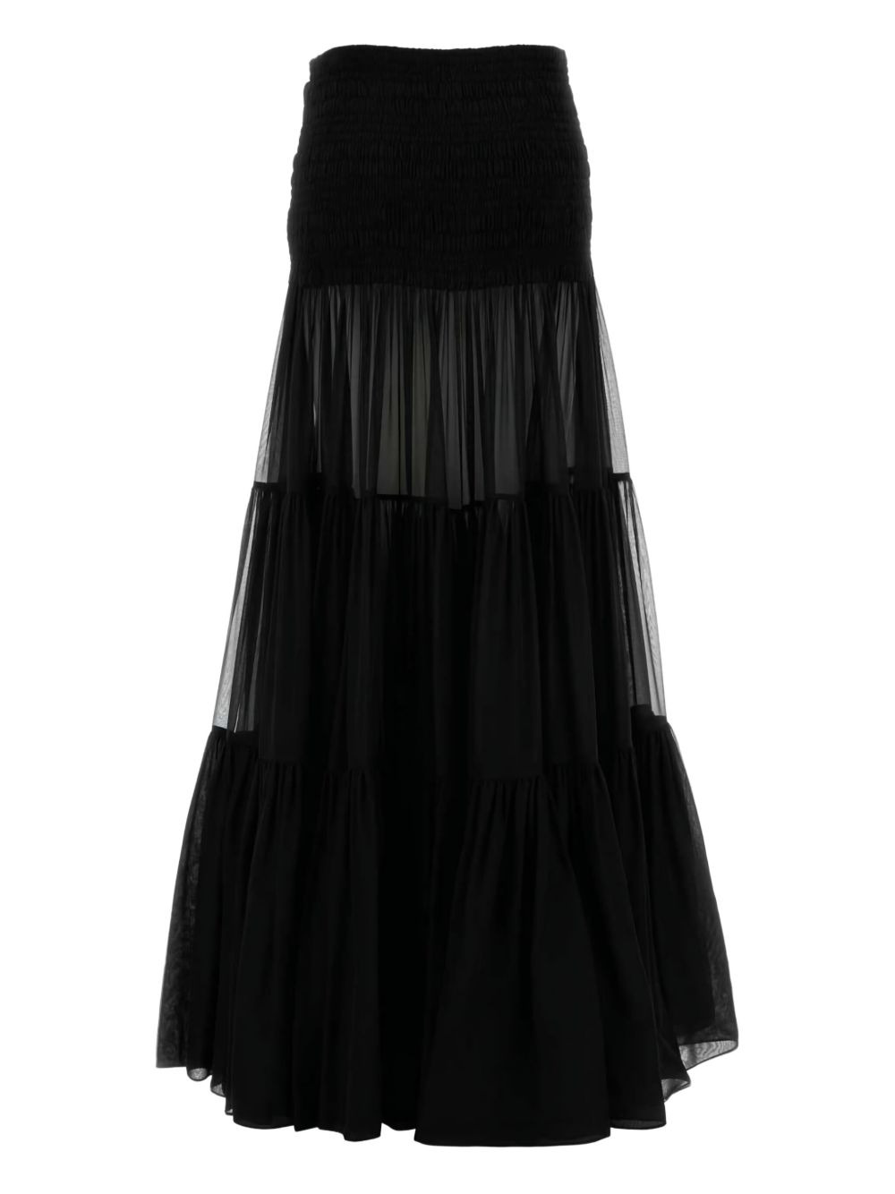 crepe skirt - 2