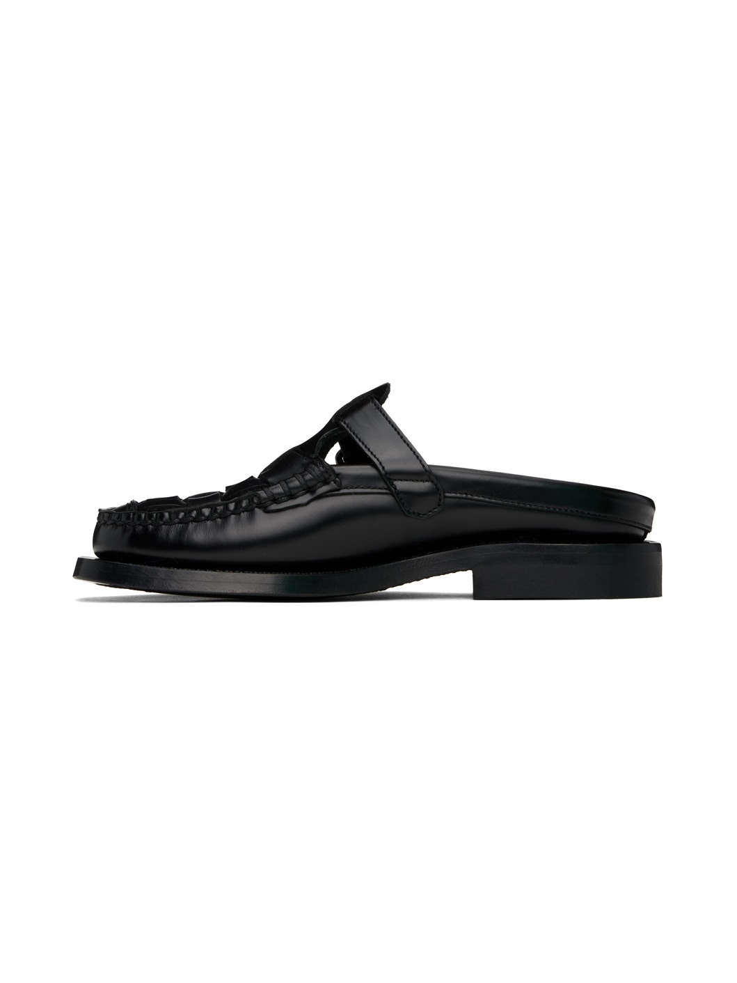 Black Bonell Mules - 3