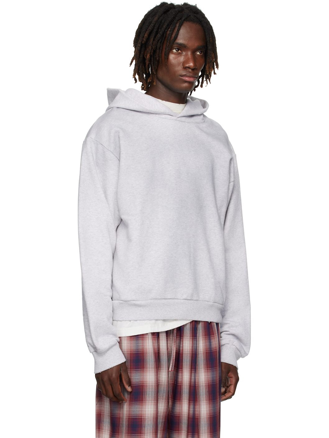 Gray Logo Hoodie - 2