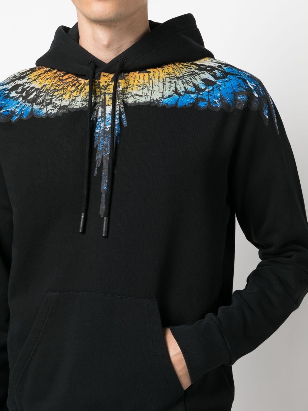 Lunar Wings organic cotton hoodie - 5