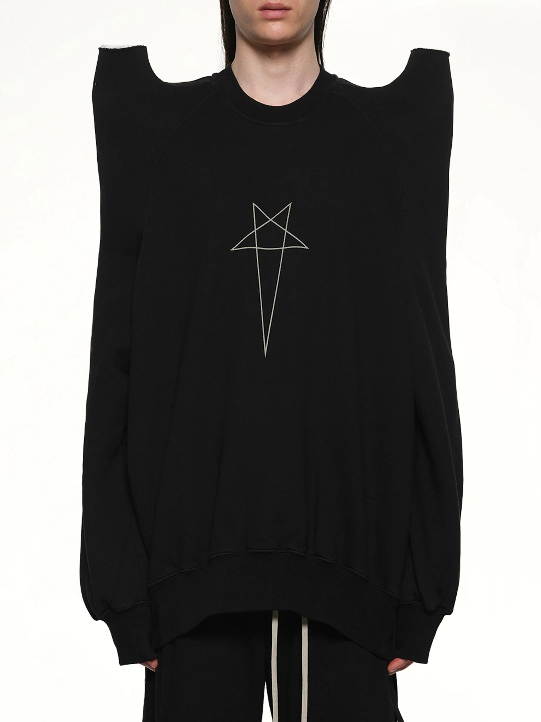 Pentagram Tec Sweat in Black/Pearl - 1