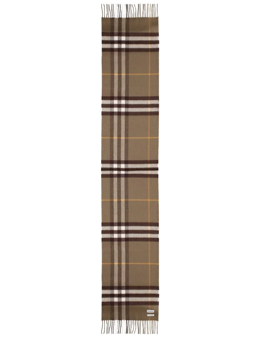 Burberry Cashmere Check Scarf - 1