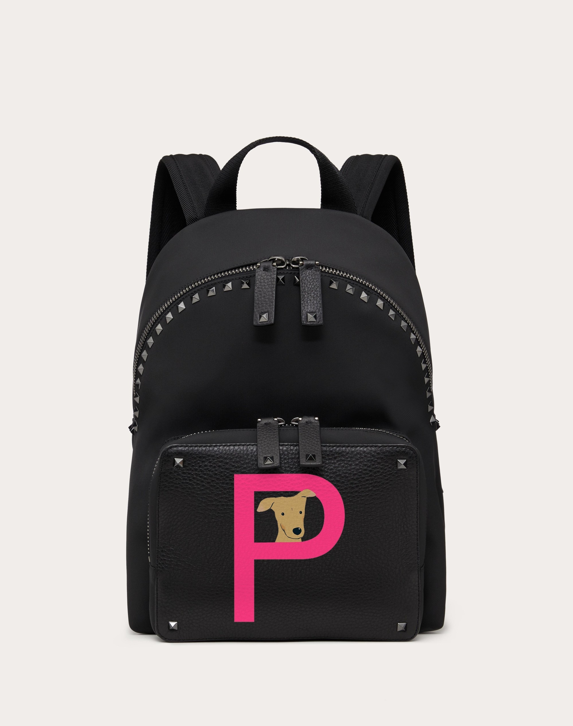 VALENTINO GARAVANI ROCKSTUD PET CUSTOMIZABLE BACKPACK 1