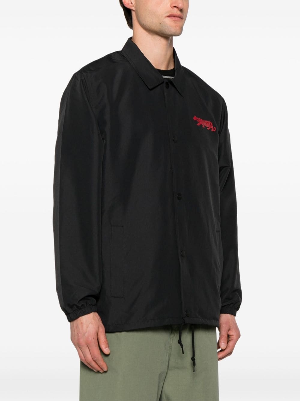 Rocky Coach logo-print shirt jacket - 3