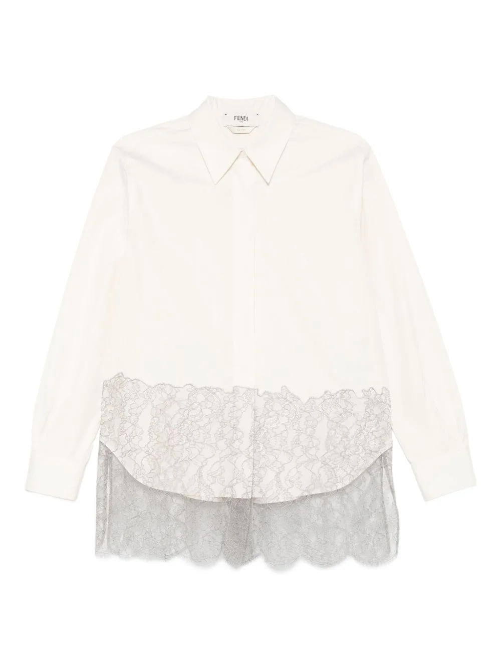 button-fastening shirt - 1