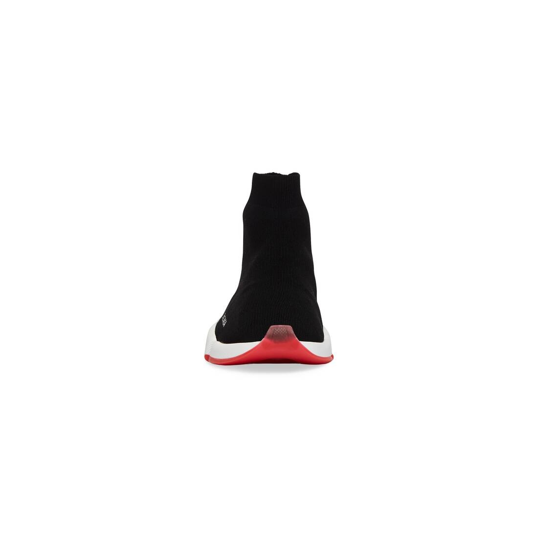 Women's Speed 2.0 Clear Sole Recycled Knit Sneaker in Black - 2