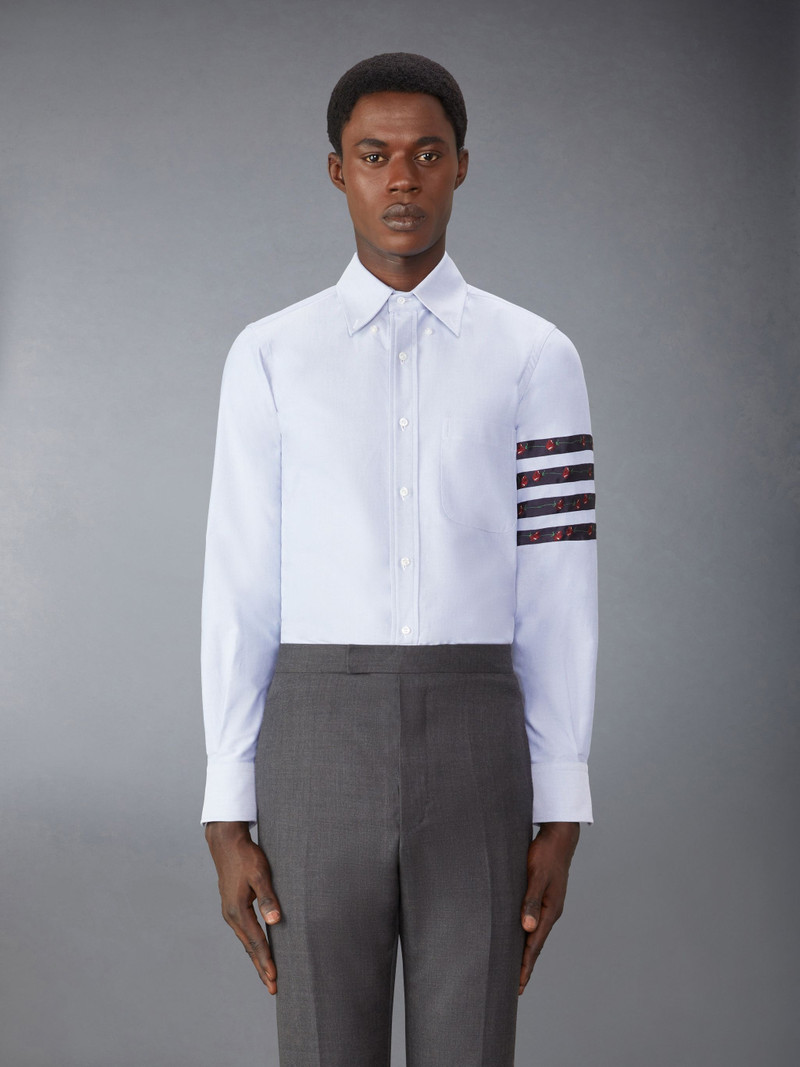 Thom Browne Oxford Rose 4-Bar Shirt outlook