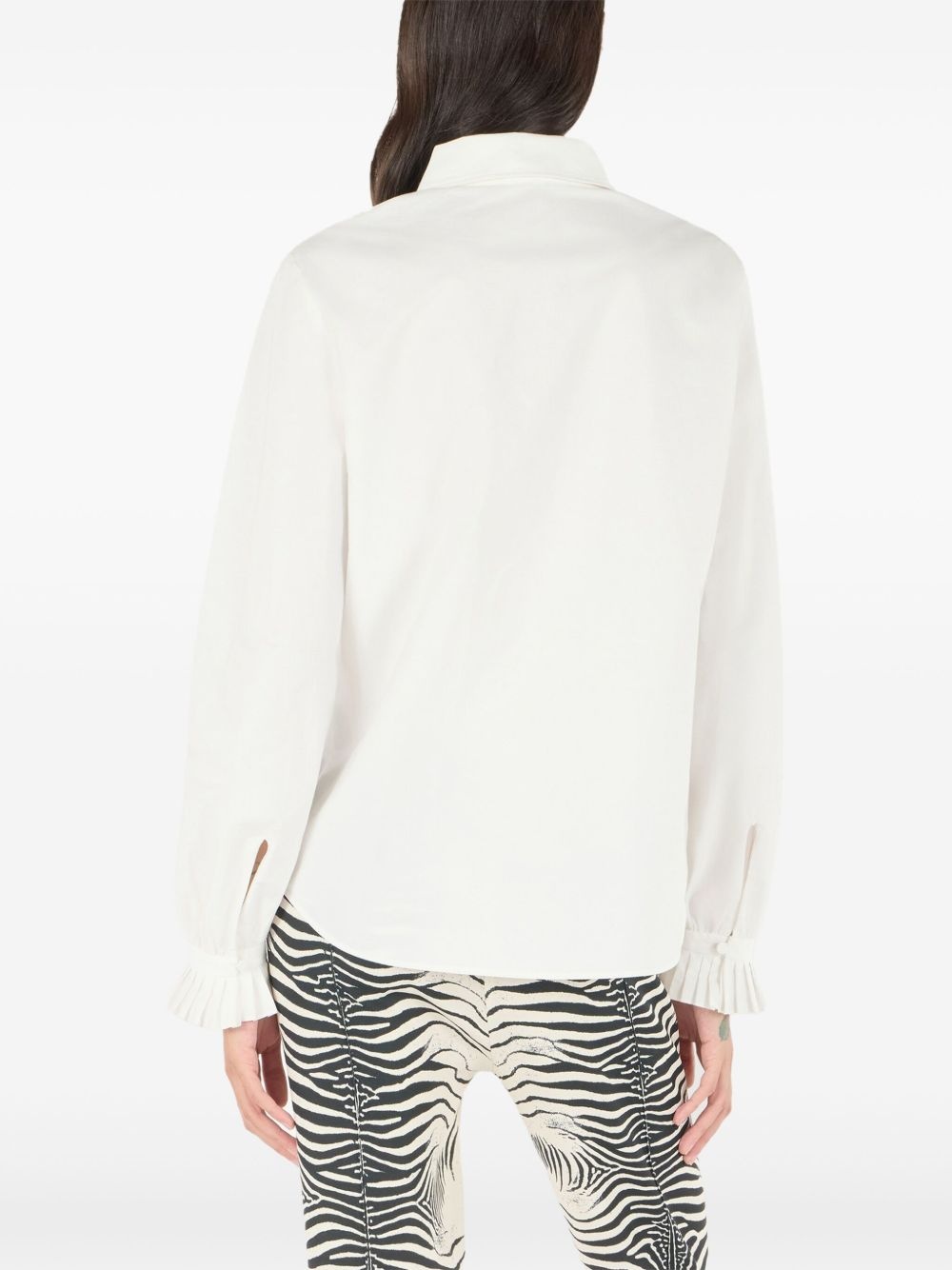 floral-embroidered shirt - 4