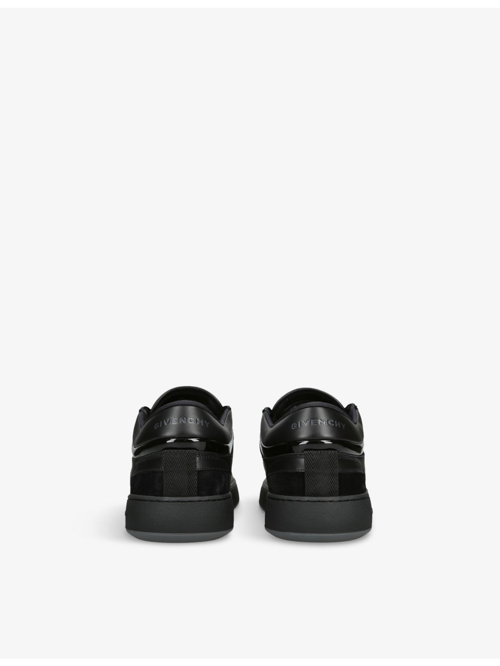 G Move leather low-top trainers - 4