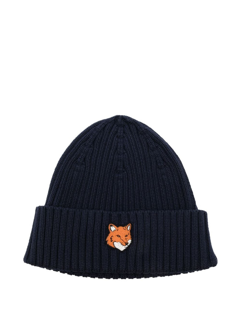 logo-patch beanie 1