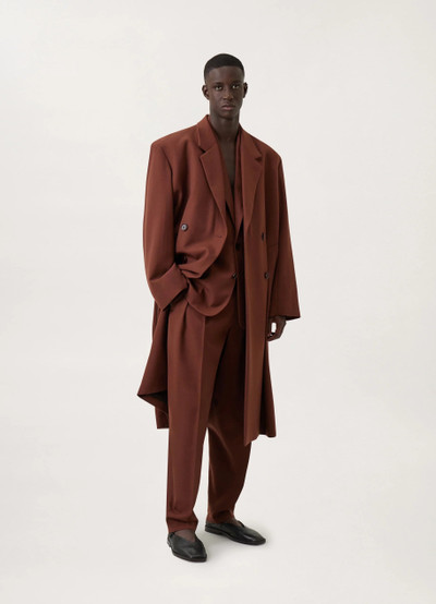 Lemaire BOXY DOUBLE BREASTED COAT
WOOL GABARDINE outlook