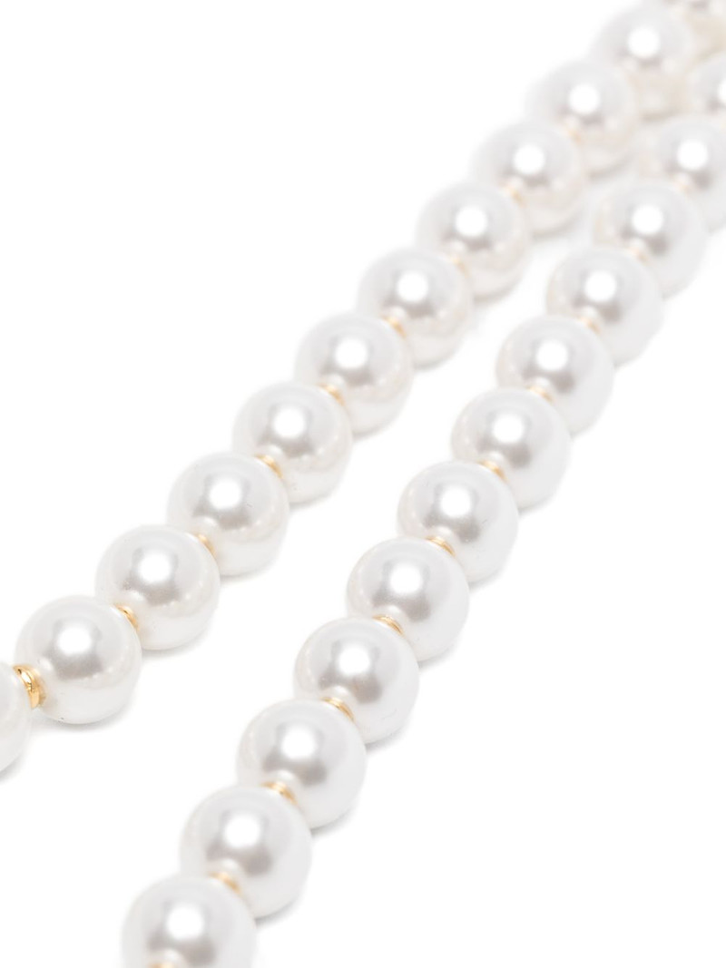 faux-pearl logo necklace 3