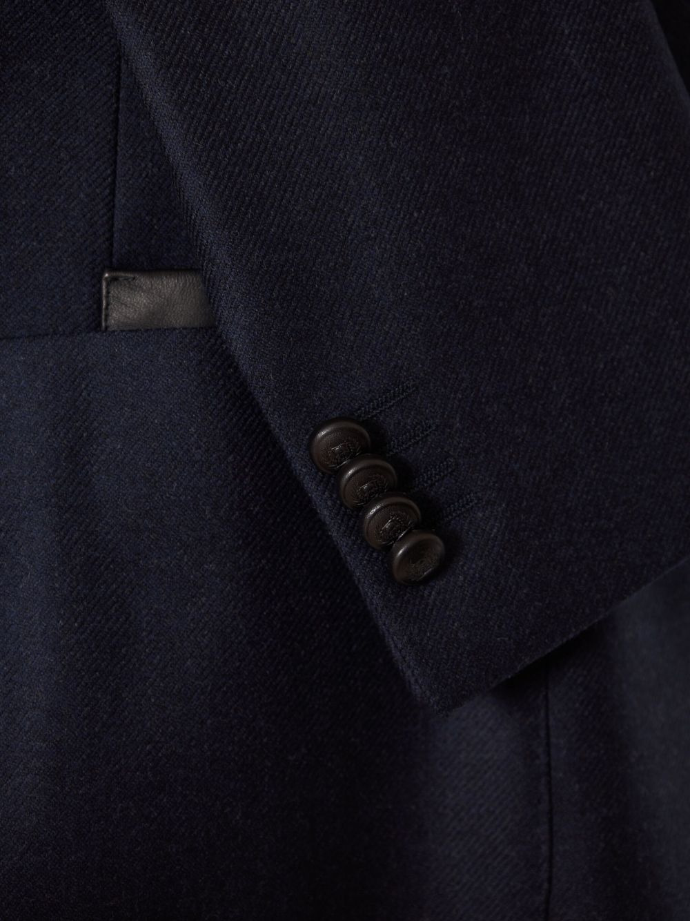 Jack two-buttons herringbone blazer - 3