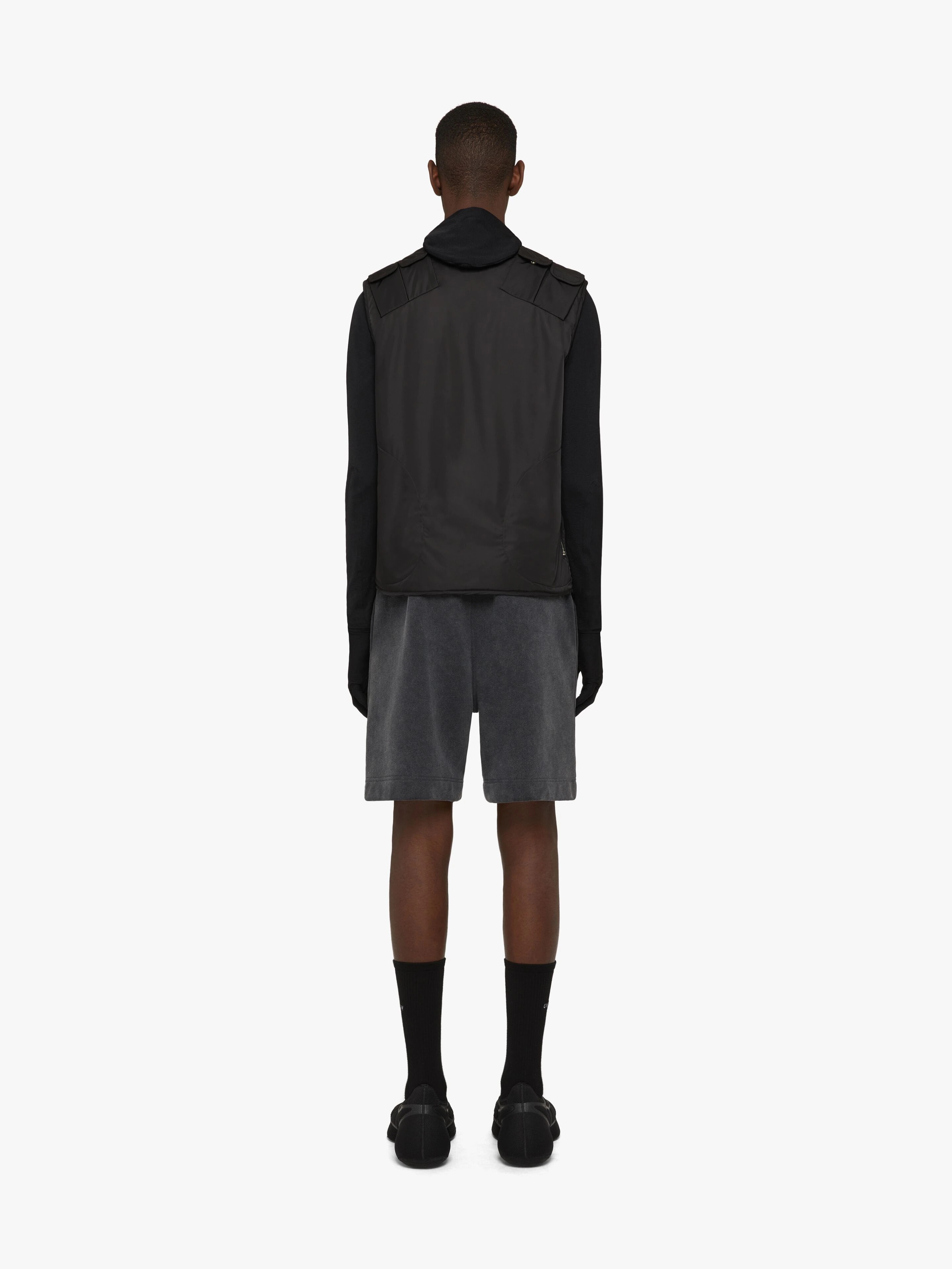 BERMUDA SHORTS IN PRINTED FELPA - 4