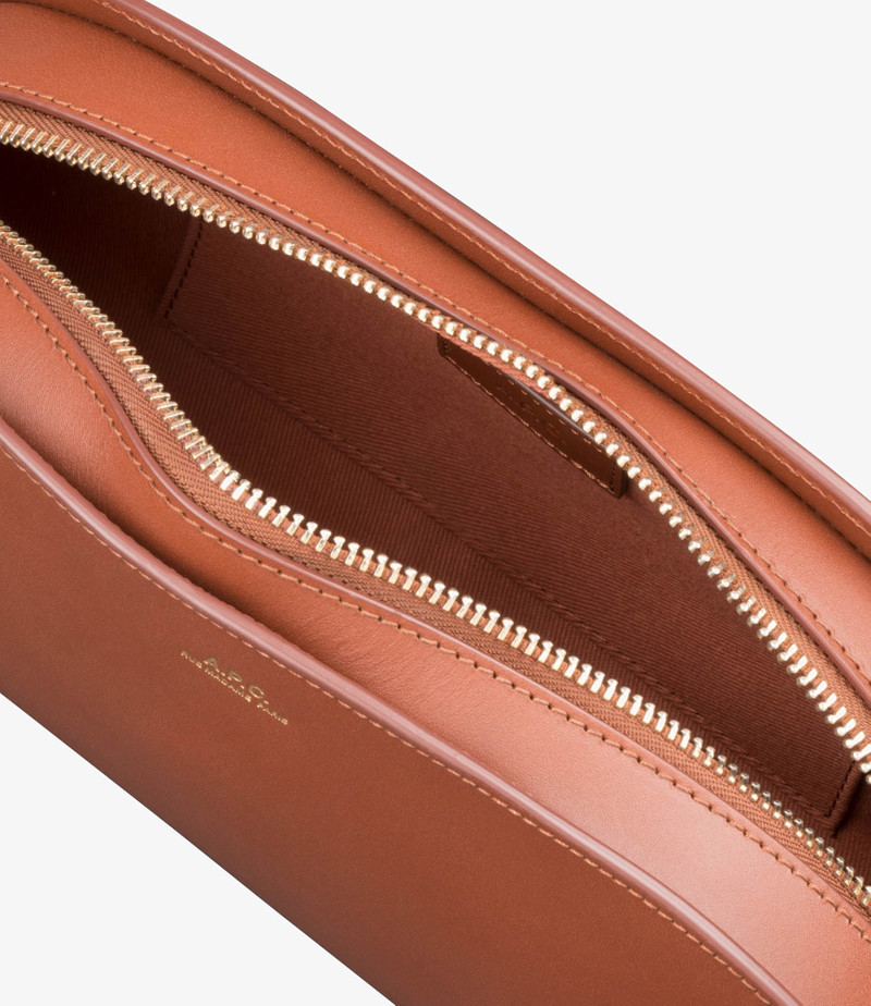 A.P.C. DEMI-LUNE SHOULDER BAG outlook