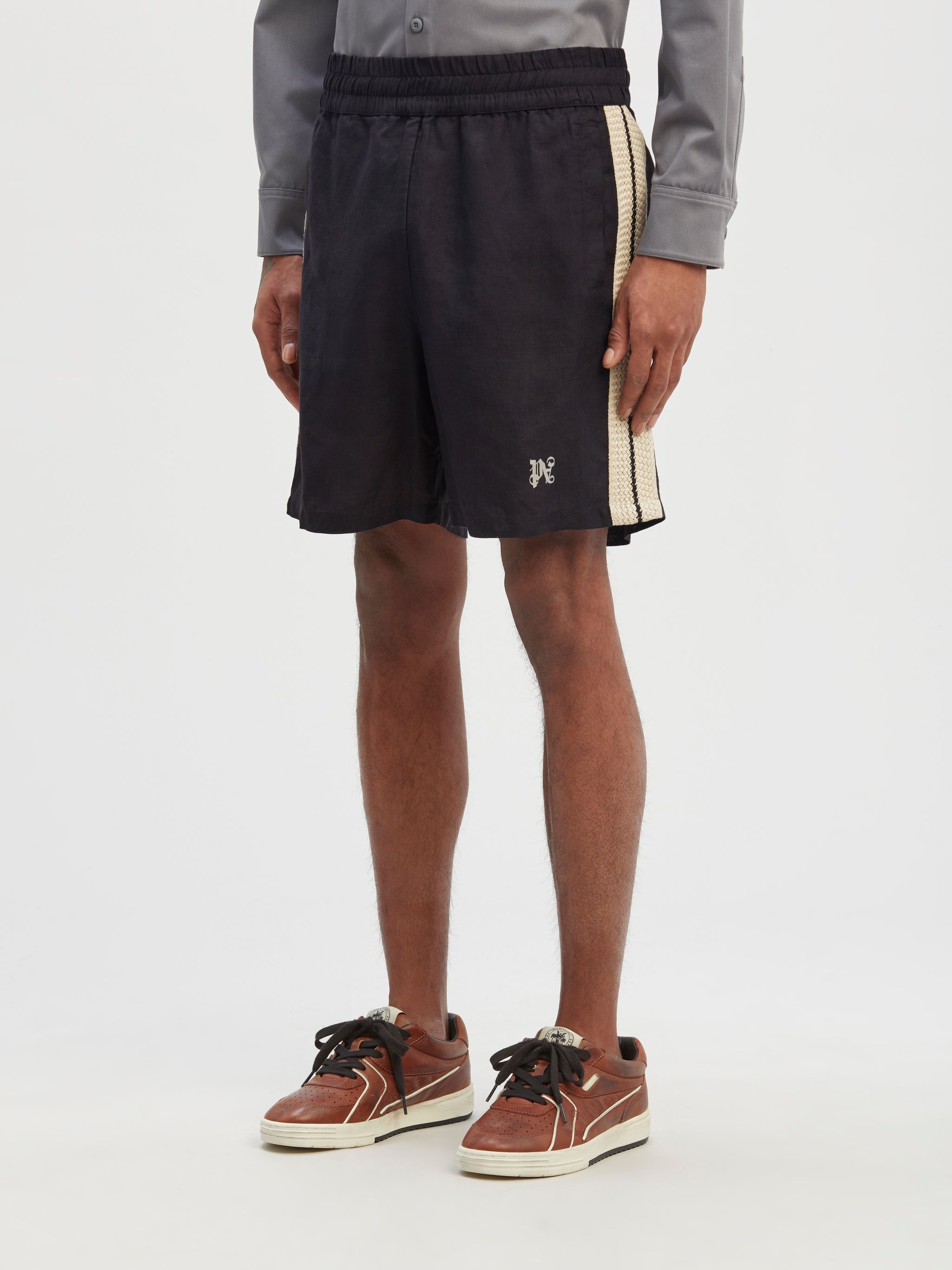 Monogram Track Shorts - 4