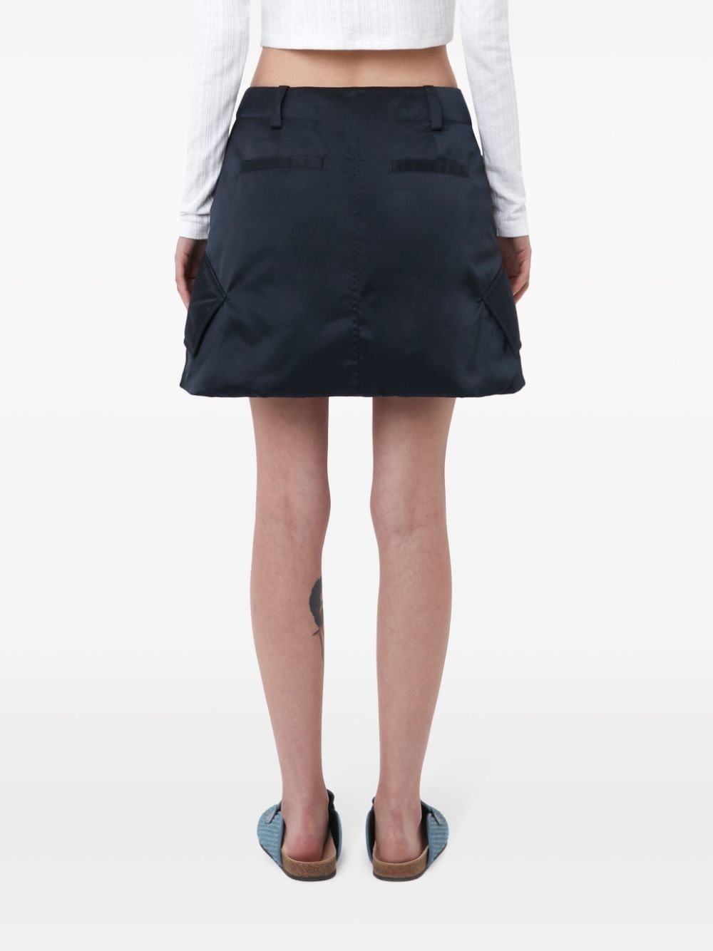 A-line cargo miniskirt - 4