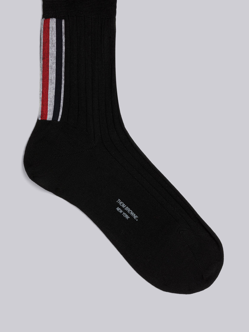 Thom Browne grosgrain-trim ankle socks outlook
