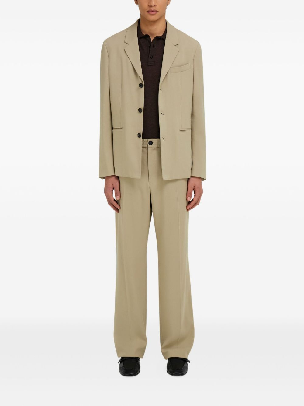 four-button single-breasted blazer - 2