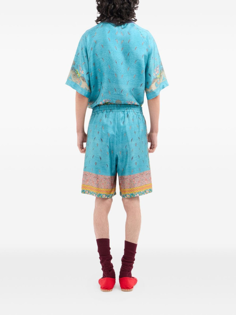 Aloe paisley-print shorts 4
