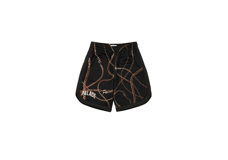 CHAIN BASKETBALL SHORT 블랙 - 1