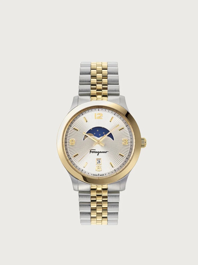 FERRAGAMO DUO MOONPHASE WATCH - 1